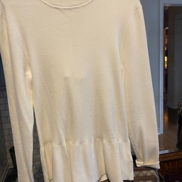 Michael Kors Sweater Winter White XL - Picture 8 of 9